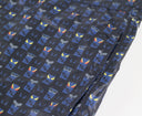 Navy Blue FF Monster Print Board Shorts