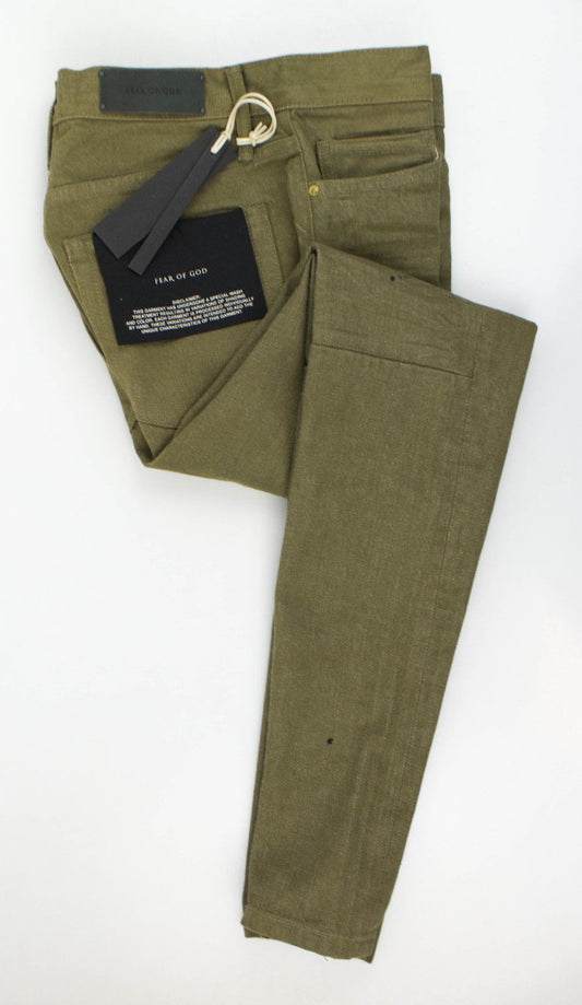 Fear Of God Denim 'Fifth Collection' Slim Fit Jeans - Green