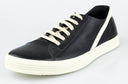 Geoteraseer' Black Calf Leather Sneaker