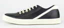 Geoteraseer' Black Calf Leather Sneaker