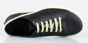 Geoteraseer' Black Calf Leather Sneaker