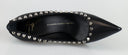 Yvette Varenne Leather Spiked Heels 8 US 38 EU