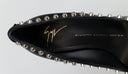 Yvette Varenne Leather Spiked Heels 8 US 38 EU