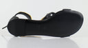 Roll Jeti Black Leather Sandals 6 US 36 EU