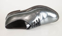 Woman's Gray Patent Leather Oxford