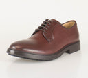 Brown Leather Oxford Dress Shoes