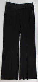 Women's Black Wool Blend Dress Pants