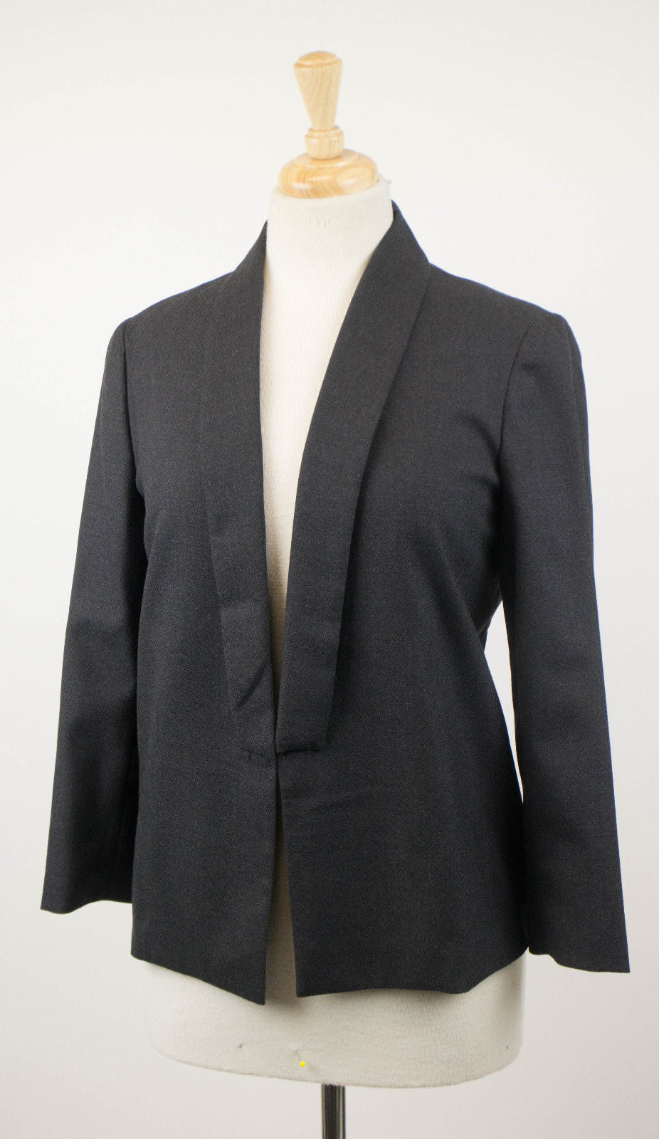 Woman's Charcoal Gray Wool Blazer