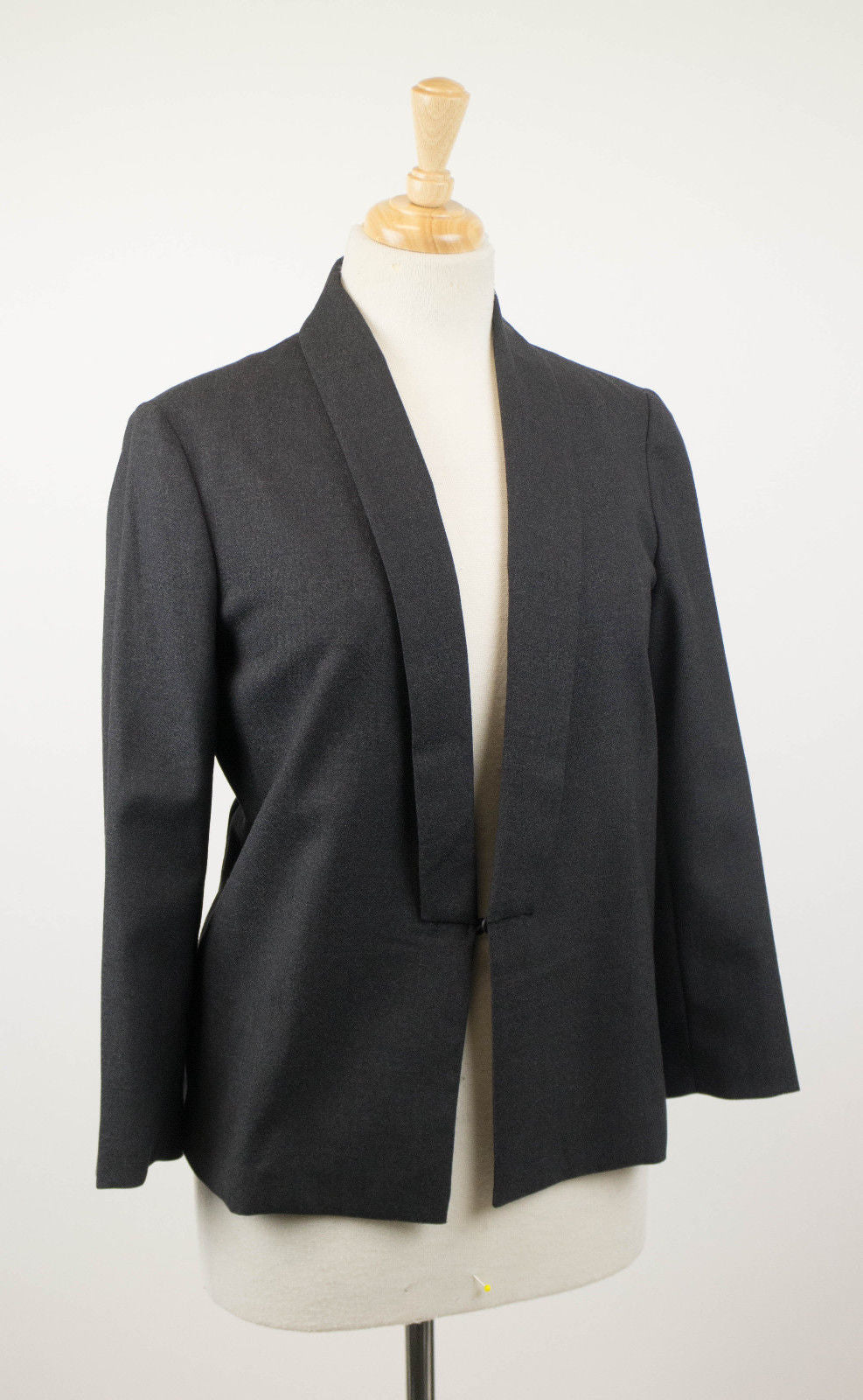 Woman's Charcoal Gray Wool Blazer