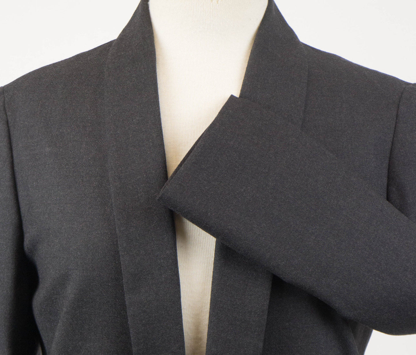 Woman's Charcoal Gray Wool Blazer