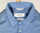 Blue Designing & Stripes 100% Cotton Dress Shirt