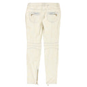 Light Blue Bleached Moto Jeans