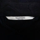 Navy Blue Wool Camo Jacket