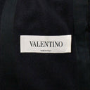 Navy Blue Wool Camo Jacket