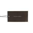 Black Leather Intrecciato Accent Travel Bag
