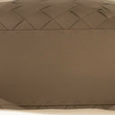 Mist White Leather 'Maxi Cabat' Tote Bag