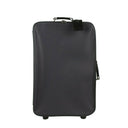 Blue Rubberized Canvas 'Marco Polo' Suitcase Luggage