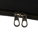 Blue Rubberized Canvas 'Marco Polo' Suitcase Luggage