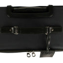 Blue Rubberized Canvas 'Marco Polo' Suitcase Luggage