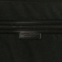 Blue Rubberized Canvas 'Marco Polo' Suitcase Luggage