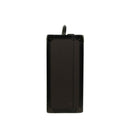 Brown Canvas 'Marco Polo' Hard Suitcase Luggage