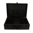 Brown Canvas 'Marco Polo' Hard Suitcase Luggage