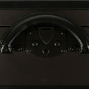 Brown Canvas 'Marco Polo' Hard Suitcase Luggage