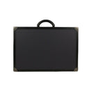 Blue Canvas 'Marco Polo' Hard Suitcase Luggage