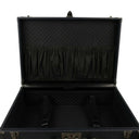 Blue Canvas 'Marco Polo' Hard Suitcase Luggage