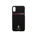 Marcelo Burlon 'He Never Cared' Iphone X Phone Case - Black