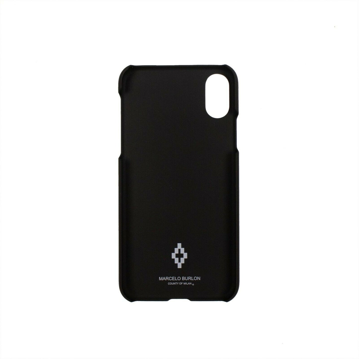 Marcelo Burlon 'He Never Cared' Iphone X Phone Case - Black