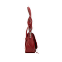 Red 'Sidonie' Calf Leather Small Shoulder Bag