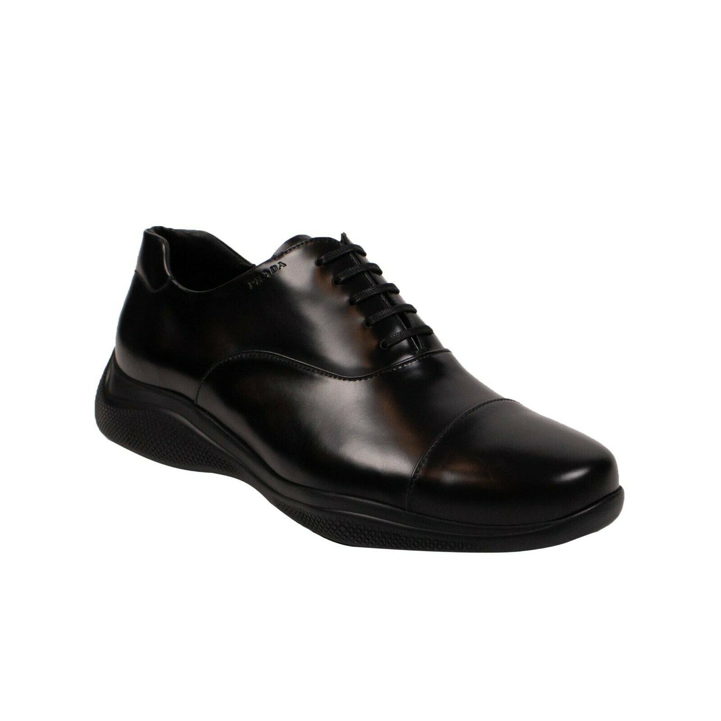 LEATHER LACE-UP BLACK OXFORD