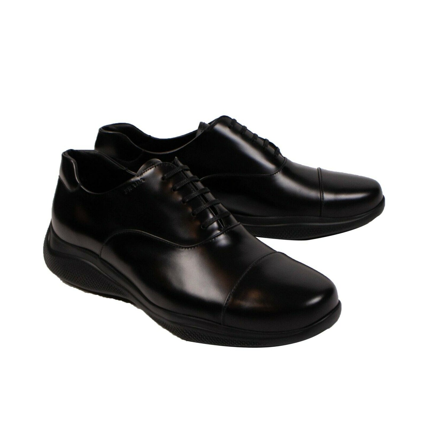 LEATHER LACE-UP BLACK OXFORD