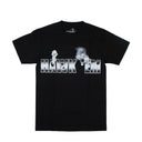 X POP SMOKE COTTON 'HAWK EM' SHORT SLEEVE BLACK T-SHIRT