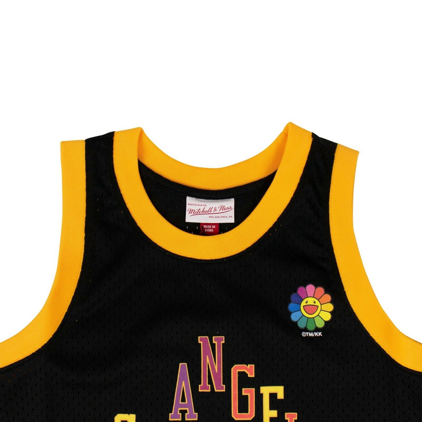 Complexcon X Takashi Murakami  'La Lakers' Basketball Jersey - Black/Yellow