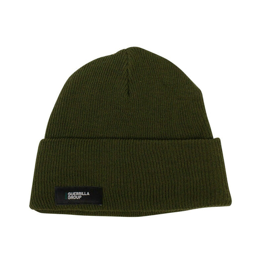 Guerrilla Group Acrylic Beanie Hat One - Olive