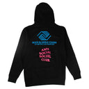 X BGCMLA LOGO BLACK HOODY HOODED SWEATSHIRT