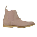 SUEDE 'CHELSEA' BLUSH ANKLE BOOTS