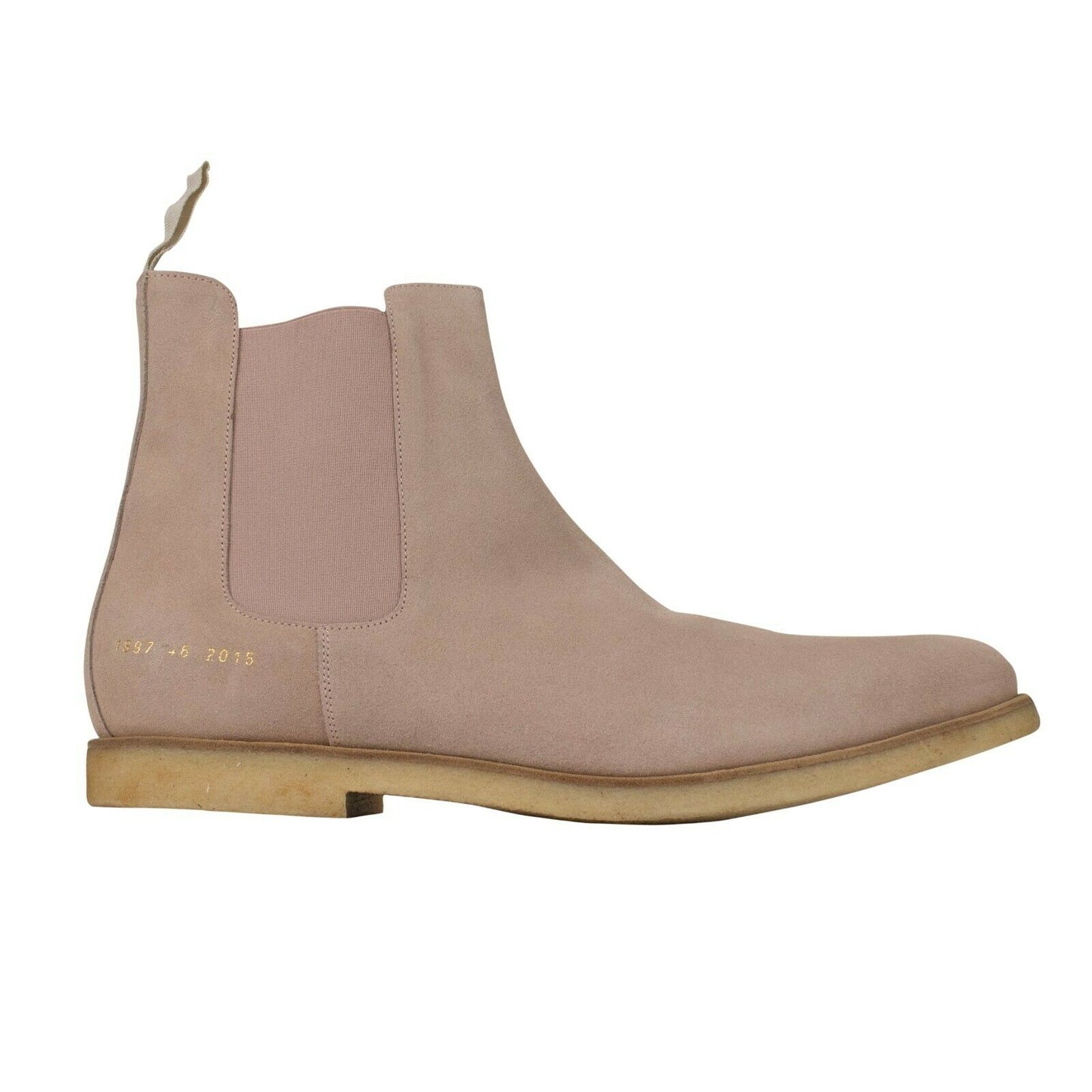 SUEDE 'CHELSEA' BLUSH ANKLE BOOTS