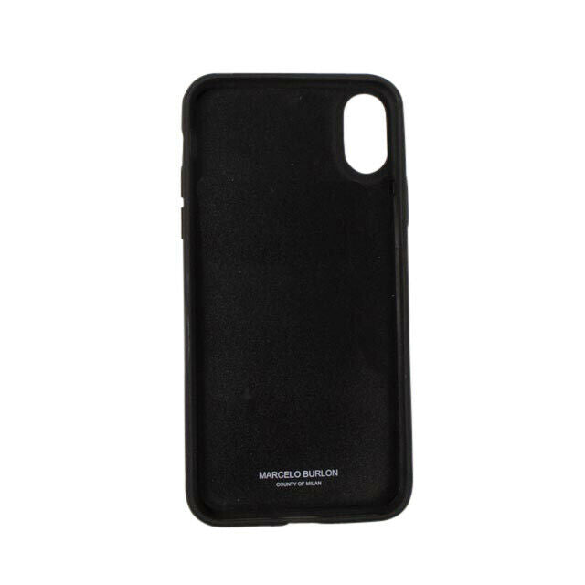 Marcelo Burlon 3D Wings Iphone X Phone Case - Black