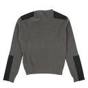 Gray Logo Patch Sweater