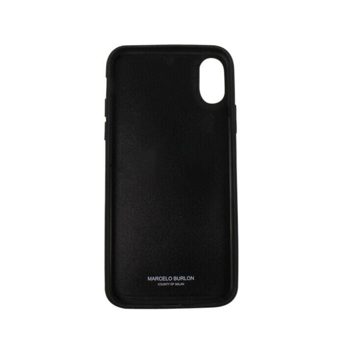 Marcelo Burlon '3D Cross Logo' Iphone X Phone Case - Black