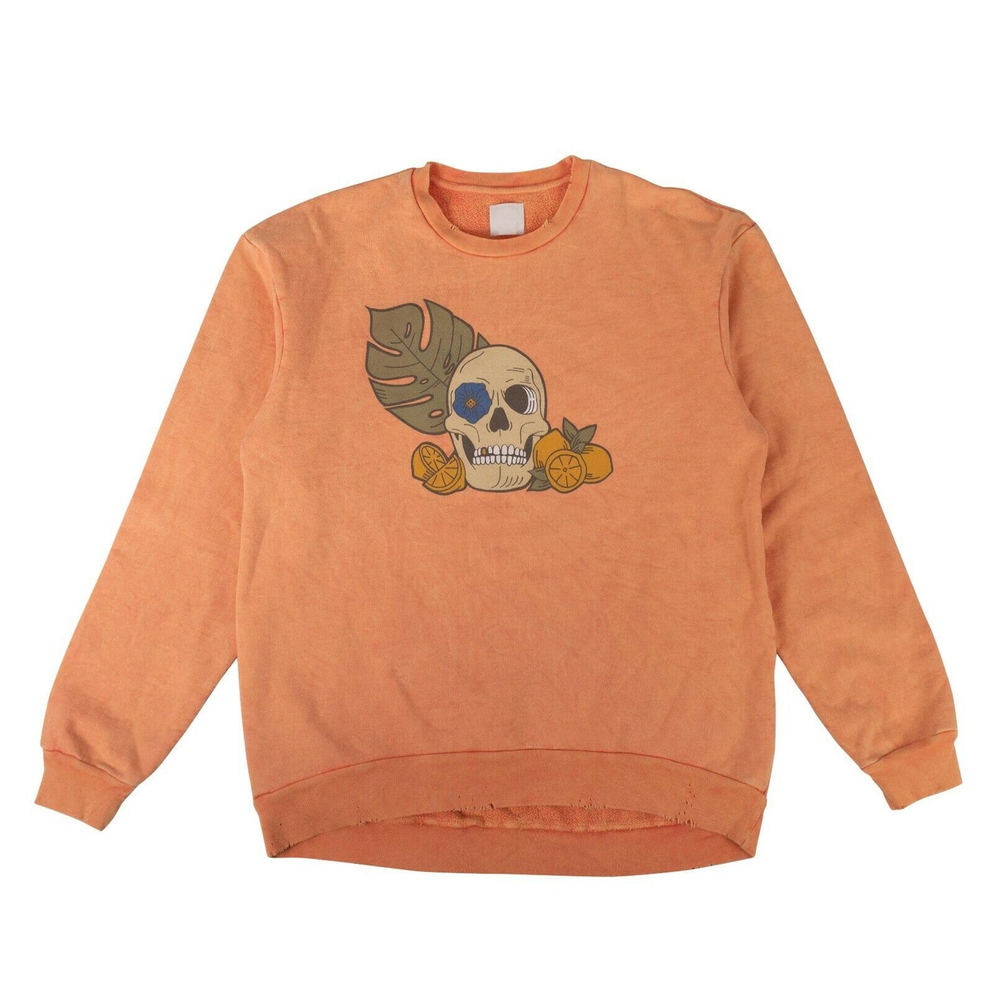 Orange Gang Gang Pullover Sweatshirt