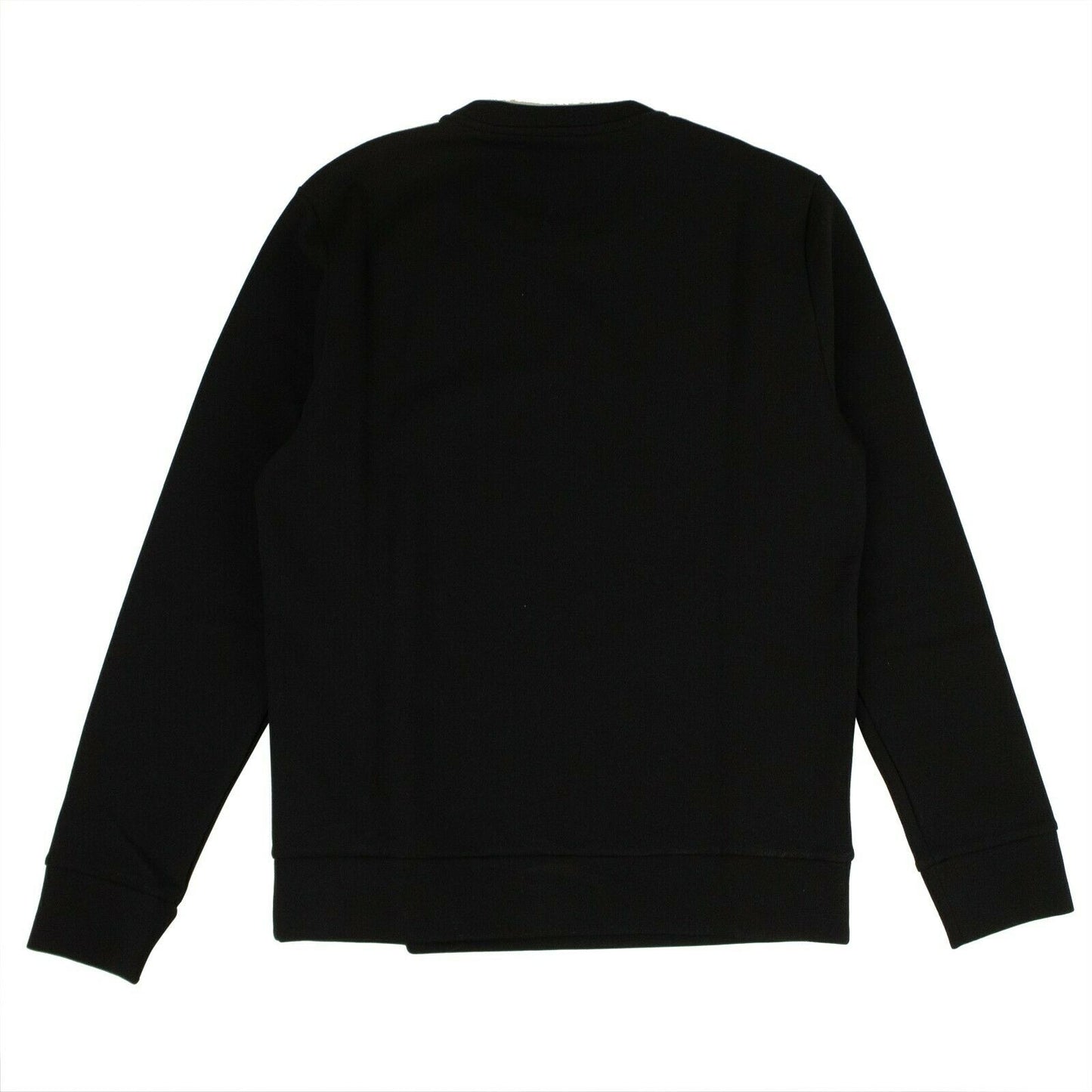 Black Cotton Bugs Pullover Crewneck Sweatshirt