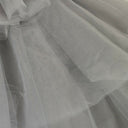 Gray Tulle Raptor Long Dress