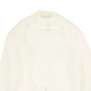 Unravel Project Alpaca Slim Fit Sweater - Whie