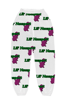 Lil' Newport White Logo Sweatpants