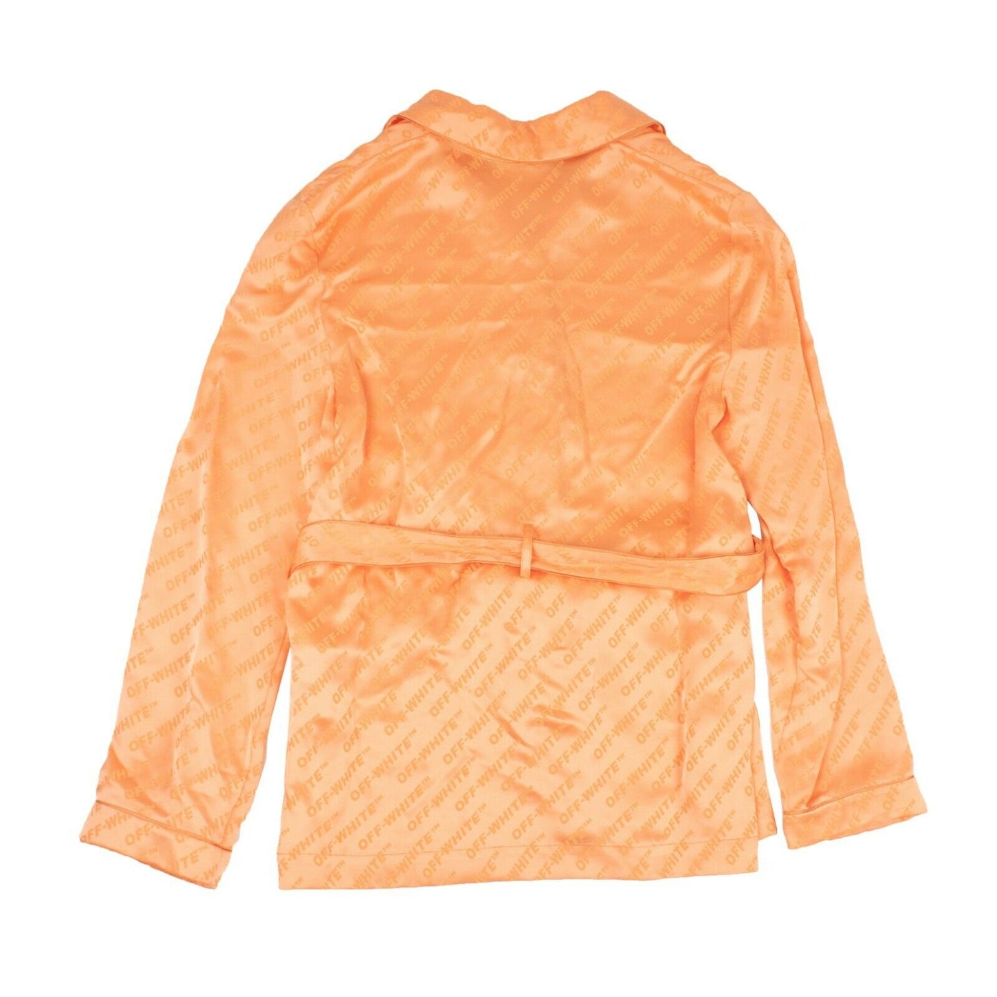 Orange Pajama Style Shirt