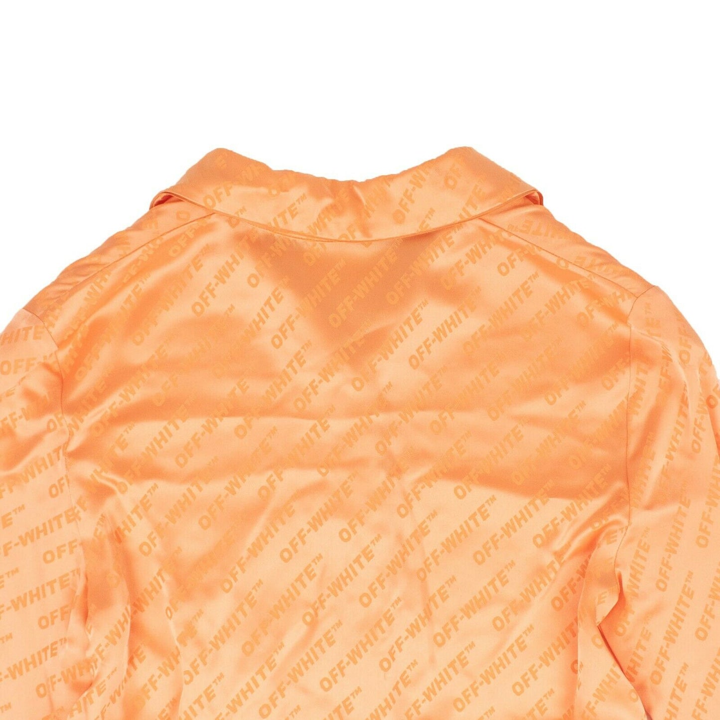 Orange Pajama Style Shirt